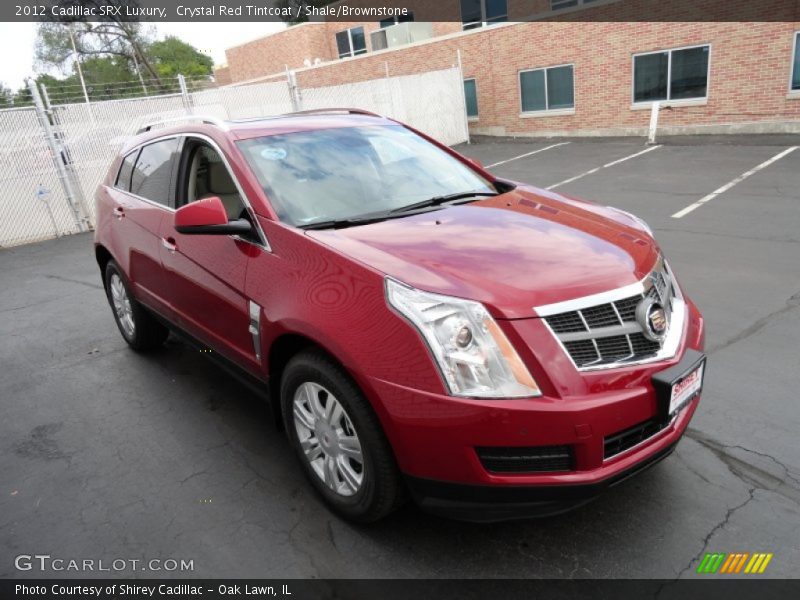 Crystal Red Tintcoat / Shale/Brownstone 2012 Cadillac SRX Luxury