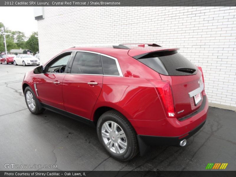 Crystal Red Tintcoat / Shale/Brownstone 2012 Cadillac SRX Luxury