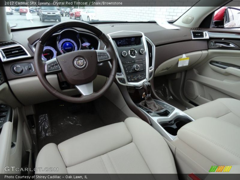 Crystal Red Tintcoat / Shale/Brownstone 2012 Cadillac SRX Luxury