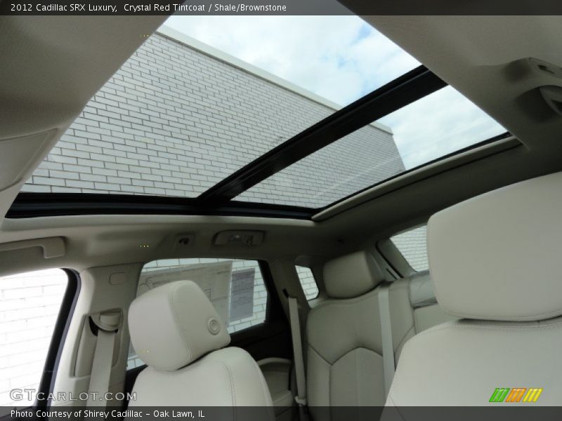 Crystal Red Tintcoat / Shale/Brownstone 2012 Cadillac SRX Luxury