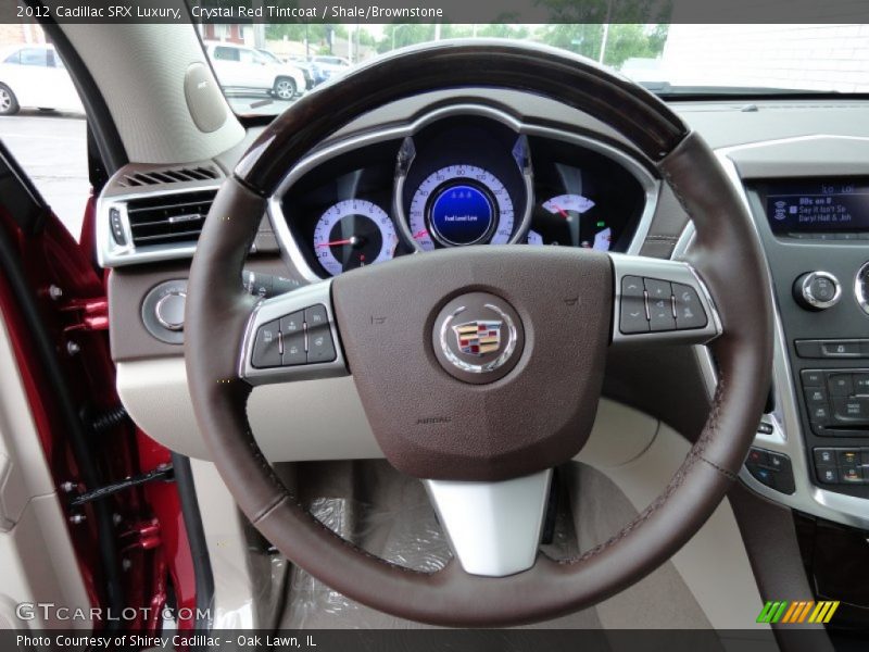 Crystal Red Tintcoat / Shale/Brownstone 2012 Cadillac SRX Luxury