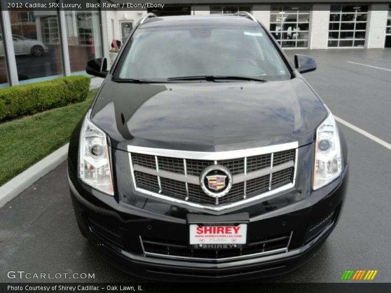 Black Raven / Ebony/Ebony 2012 Cadillac SRX Luxury