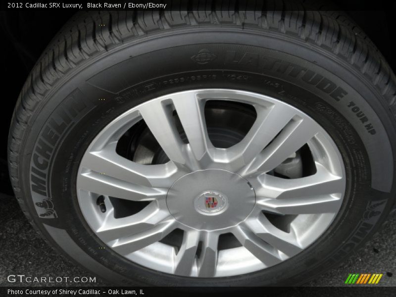 Black Raven / Ebony/Ebony 2012 Cadillac SRX Luxury