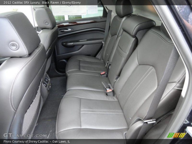 Black Raven / Ebony/Ebony 2012 Cadillac SRX Luxury