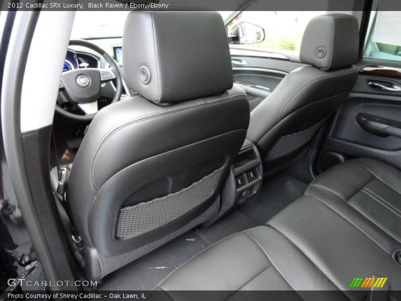 Black Raven / Ebony/Ebony 2012 Cadillac SRX Luxury
