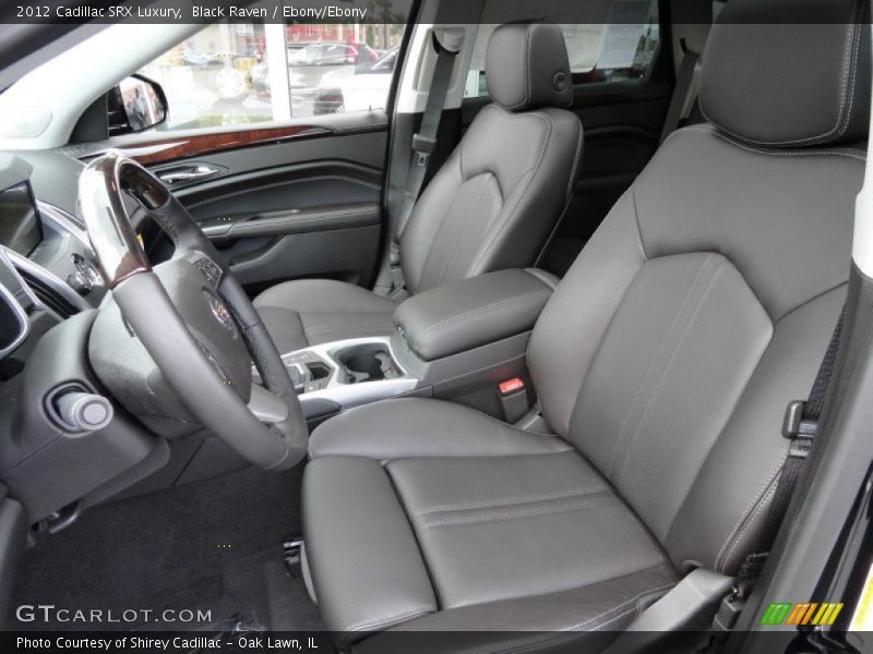 Black Raven / Ebony/Ebony 2012 Cadillac SRX Luxury