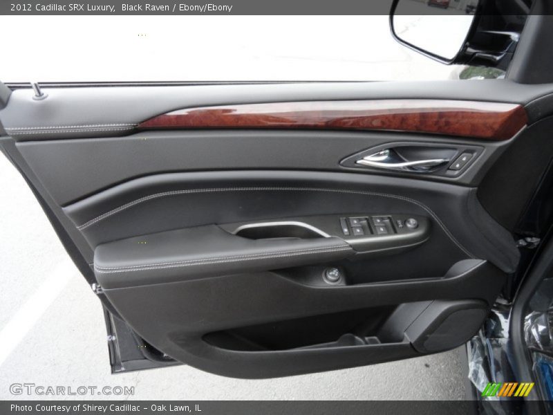 Black Raven / Ebony/Ebony 2012 Cadillac SRX Luxury