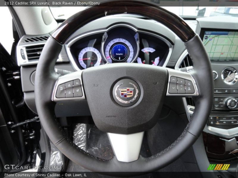 Black Raven / Ebony/Ebony 2012 Cadillac SRX Luxury