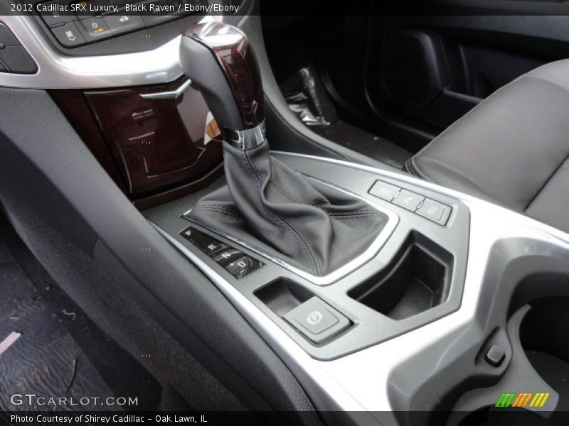 Black Raven / Ebony/Ebony 2012 Cadillac SRX Luxury