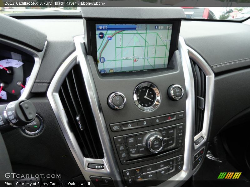 Black Raven / Ebony/Ebony 2012 Cadillac SRX Luxury