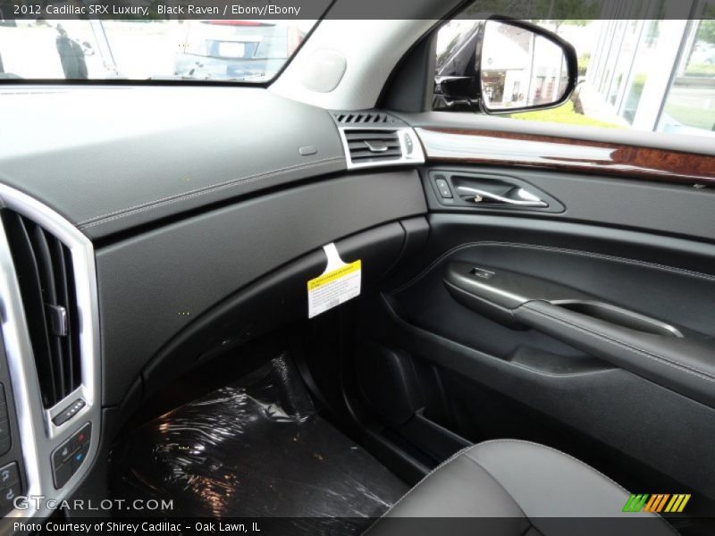 Black Raven / Ebony/Ebony 2012 Cadillac SRX Luxury
