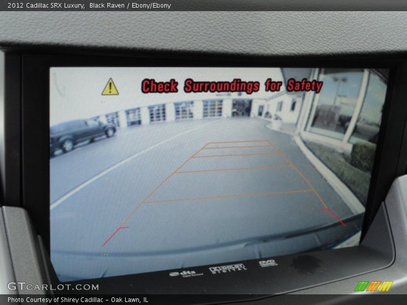 Black Raven / Ebony/Ebony 2012 Cadillac SRX Luxury
