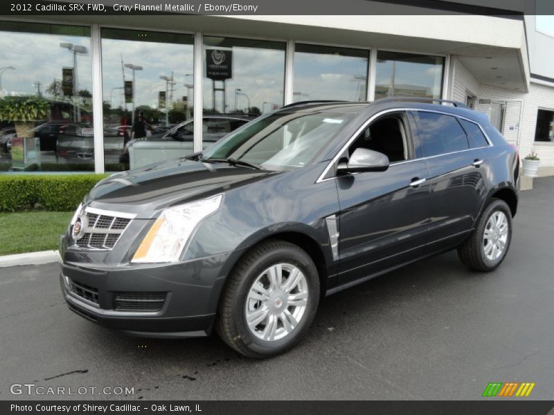 Gray Flannel Metallic / Ebony/Ebony 2012 Cadillac SRX FWD