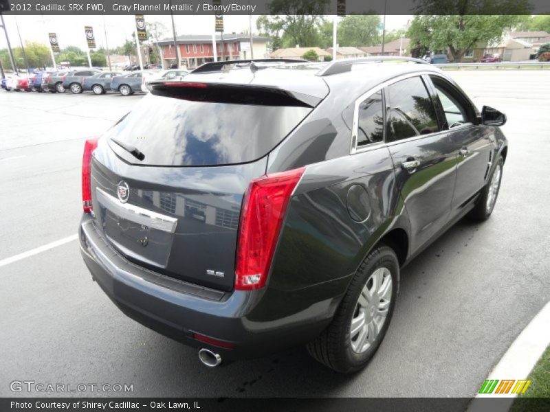 Gray Flannel Metallic / Ebony/Ebony 2012 Cadillac SRX FWD