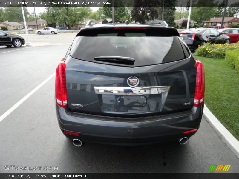 Gray Flannel Metallic / Ebony/Ebony 2012 Cadillac SRX FWD