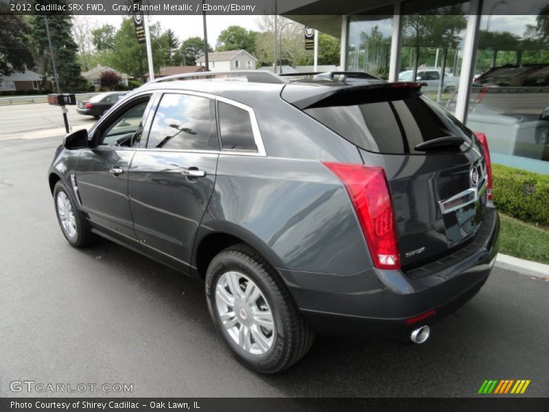 Gray Flannel Metallic / Ebony/Ebony 2012 Cadillac SRX FWD