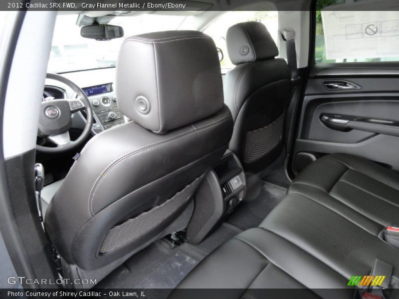 Gray Flannel Metallic / Ebony/Ebony 2012 Cadillac SRX FWD