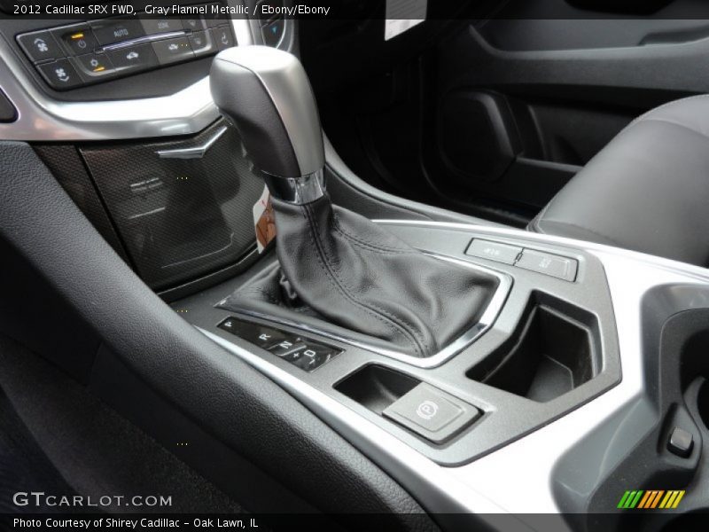 Gray Flannel Metallic / Ebony/Ebony 2012 Cadillac SRX FWD