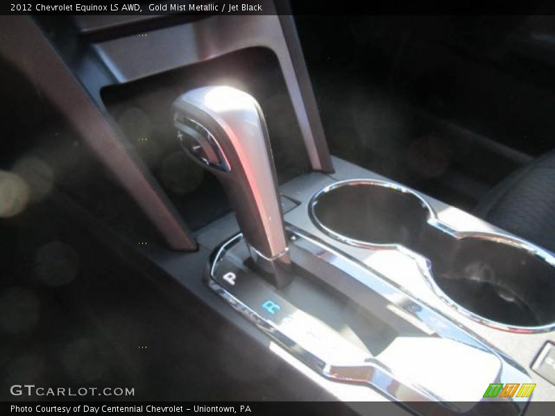 Gold Mist Metallic / Jet Black 2012 Chevrolet Equinox LS AWD