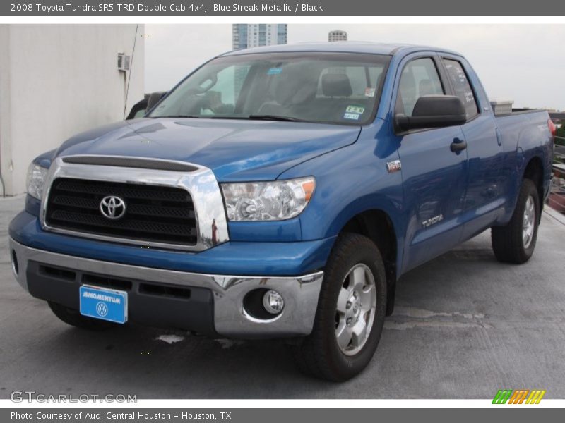 Blue Streak Metallic / Black 2008 Toyota Tundra SR5 TRD Double Cab 4x4