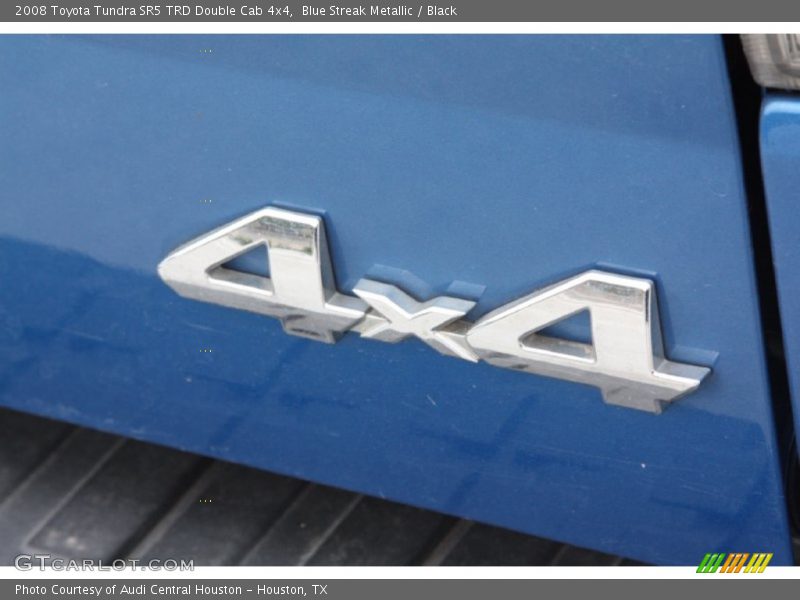 Blue Streak Metallic / Black 2008 Toyota Tundra SR5 TRD Double Cab 4x4