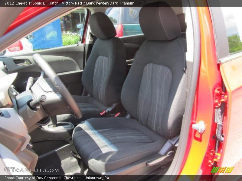 Victory Red / Dark Pewter/Dark Titanium 2012 Chevrolet Sonic LT Hatch