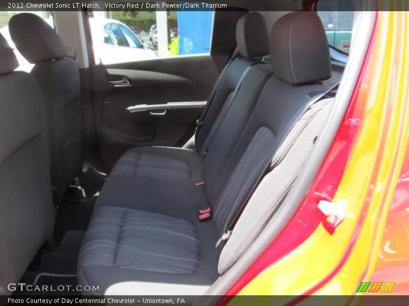 Victory Red / Dark Pewter/Dark Titanium 2012 Chevrolet Sonic LT Hatch
