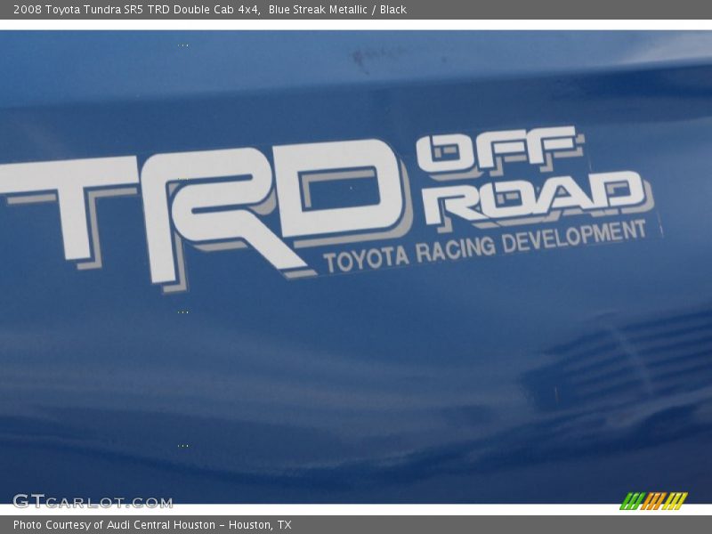 Blue Streak Metallic / Black 2008 Toyota Tundra SR5 TRD Double Cab 4x4