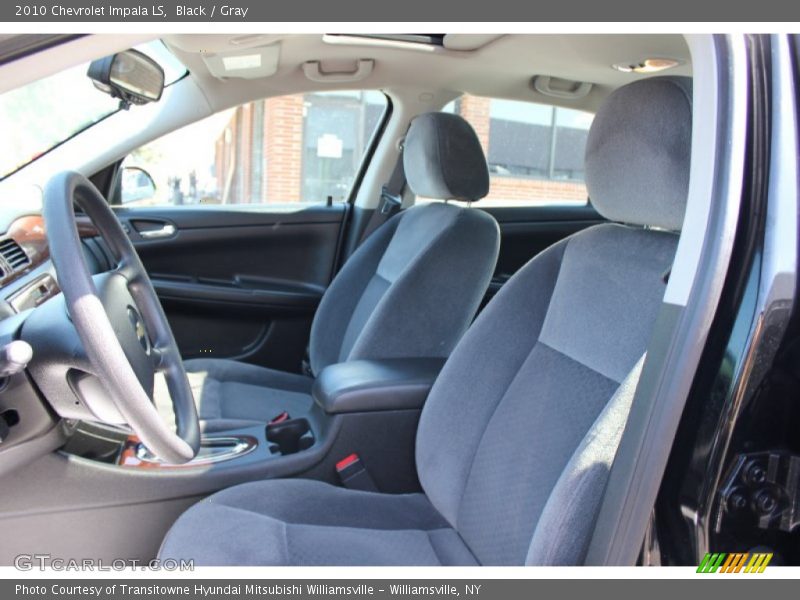 Black / Gray 2010 Chevrolet Impala LS