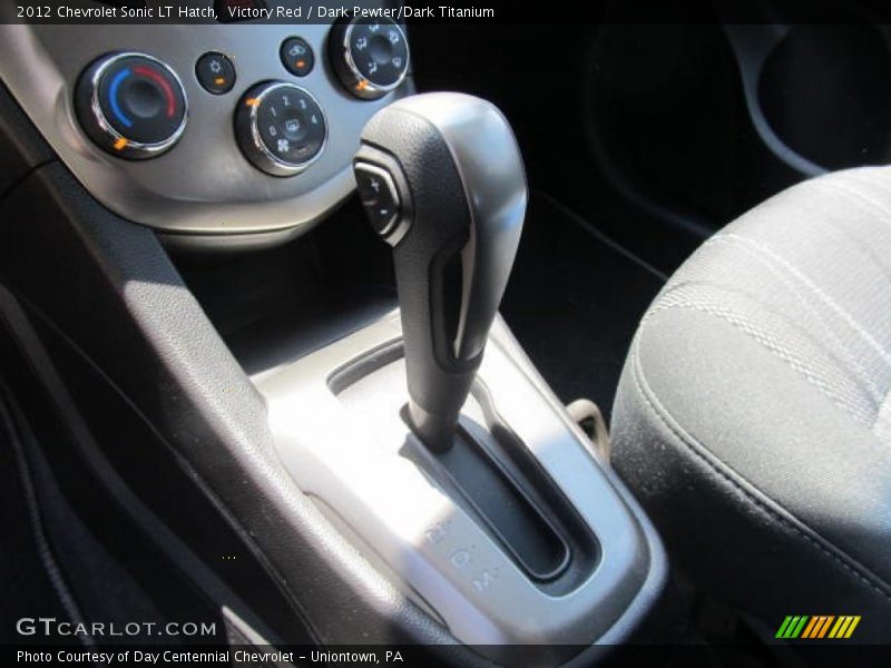 Victory Red / Dark Pewter/Dark Titanium 2012 Chevrolet Sonic LT Hatch