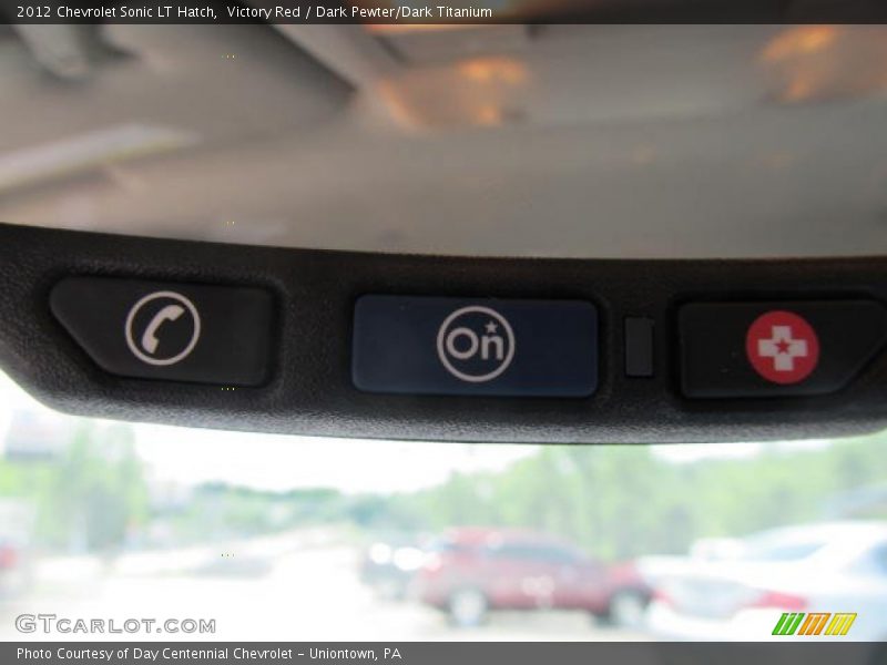 Victory Red / Dark Pewter/Dark Titanium 2012 Chevrolet Sonic LT Hatch