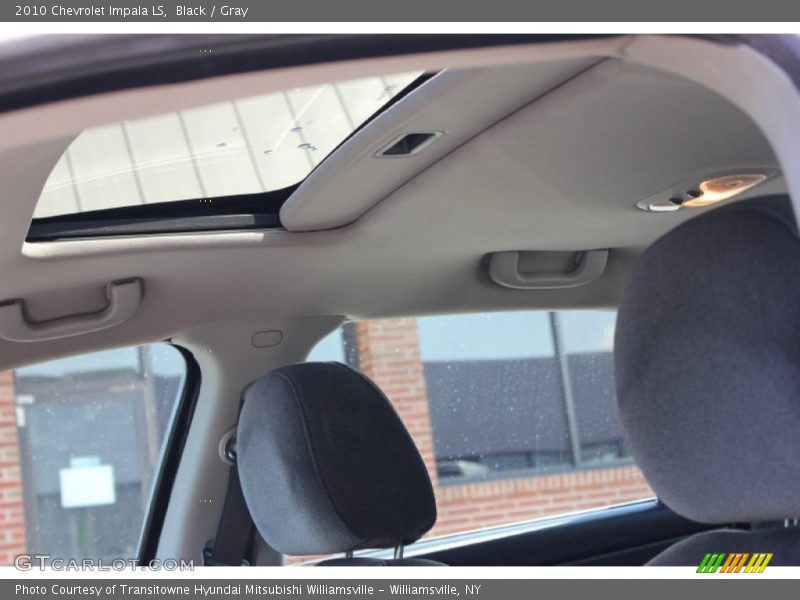 Black / Gray 2010 Chevrolet Impala LS