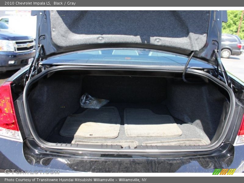 Black / Gray 2010 Chevrolet Impala LS