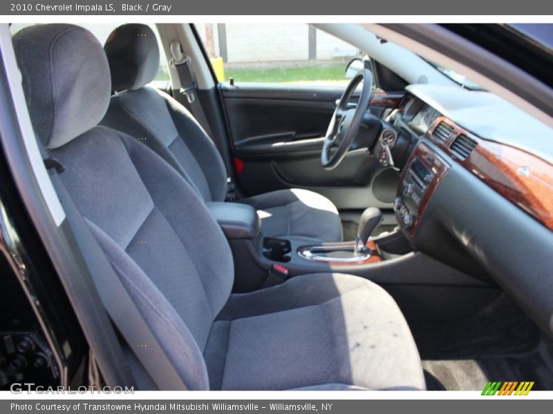 Black / Gray 2010 Chevrolet Impala LS