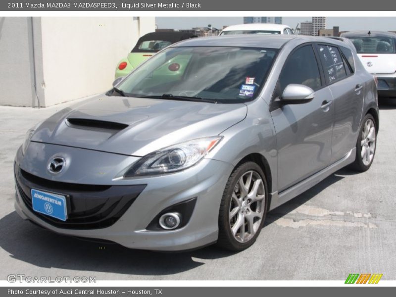 Liquid Silver Metallic / Black 2011 Mazda MAZDA3 MAZDASPEED3