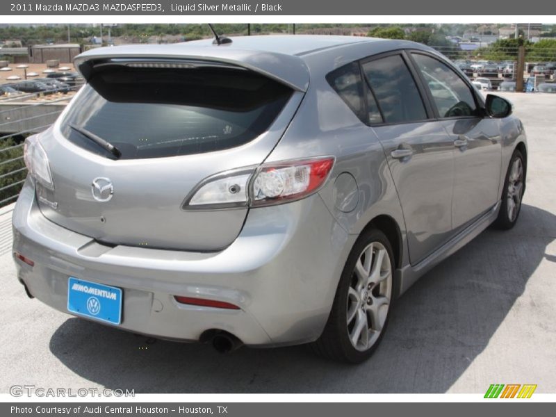Liquid Silver Metallic / Black 2011 Mazda MAZDA3 MAZDASPEED3