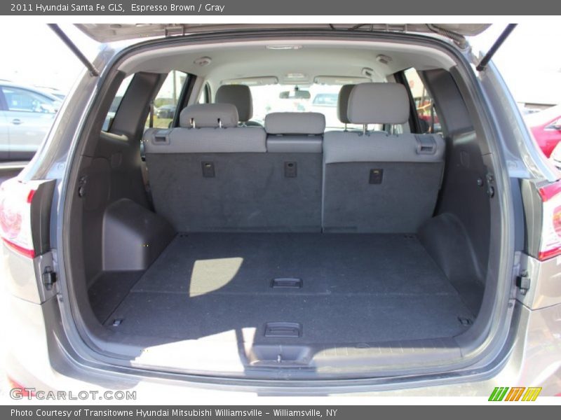 Espresso Brown / Gray 2011 Hyundai Santa Fe GLS