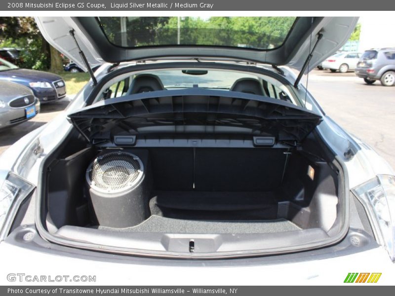 Liquid Silver Metallic / Medium Gray 2008 Mitsubishi Eclipse GS Coupe