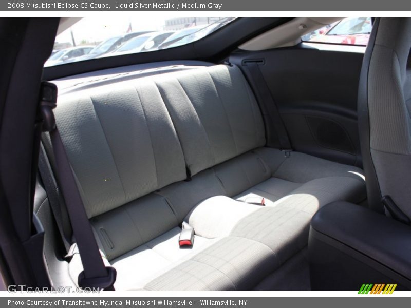 Liquid Silver Metallic / Medium Gray 2008 Mitsubishi Eclipse GS Coupe