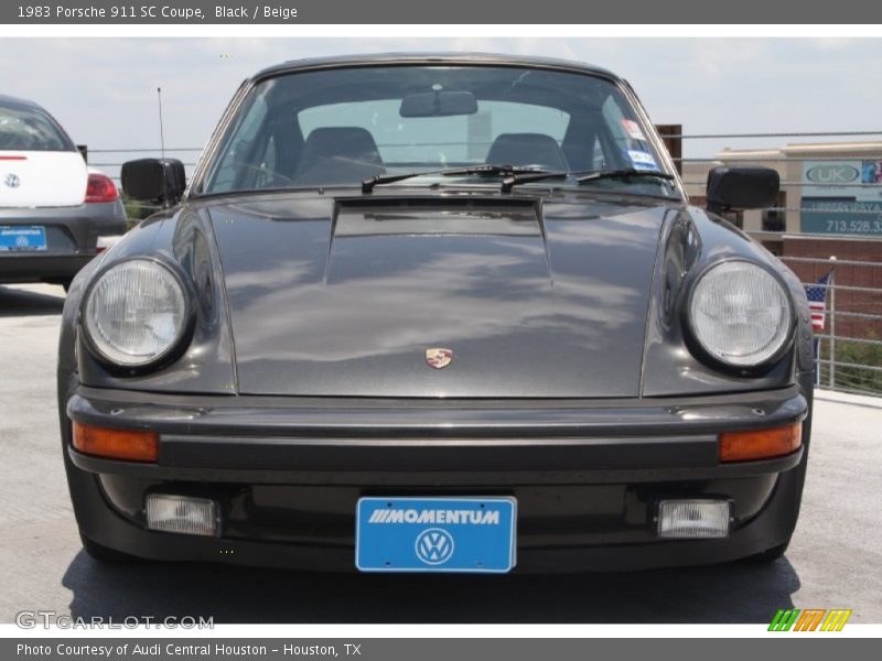 Black / Beige 1983 Porsche 911 SC Coupe