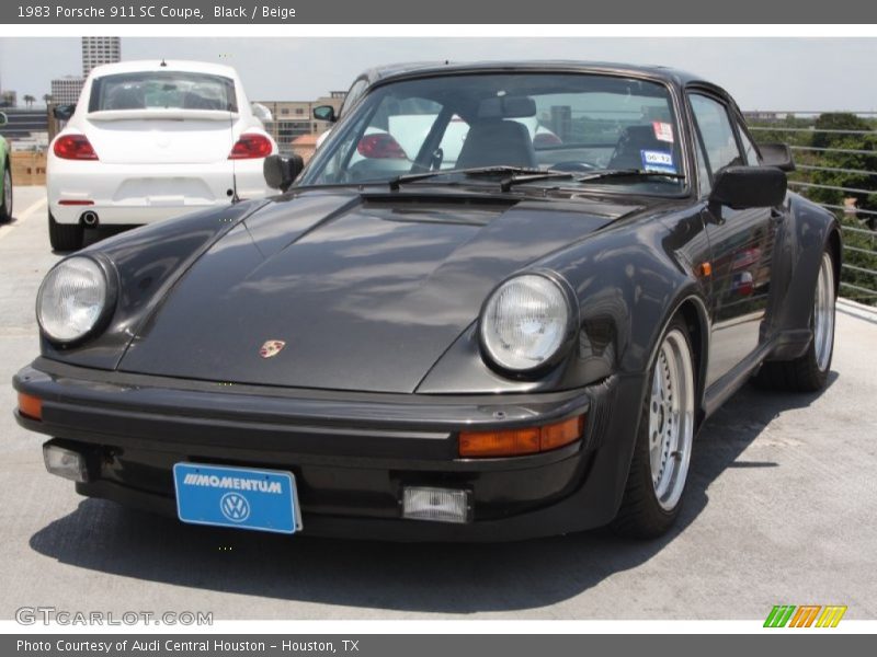 Black / Beige 1983 Porsche 911 SC Coupe
