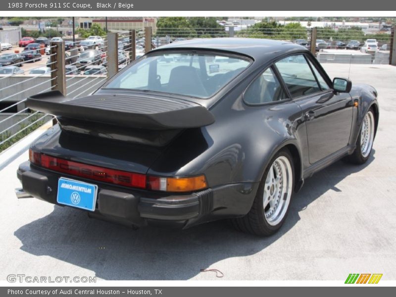 Black / Beige 1983 Porsche 911 SC Coupe