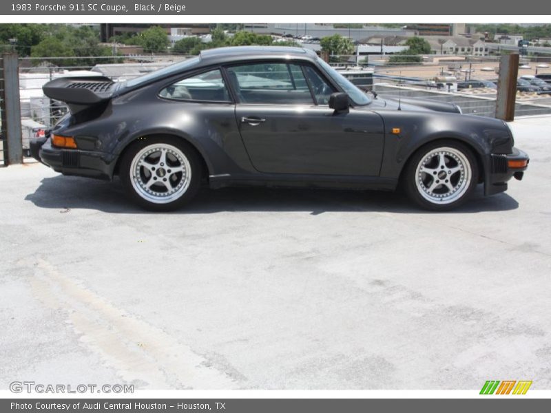 Black / Beige 1983 Porsche 911 SC Coupe