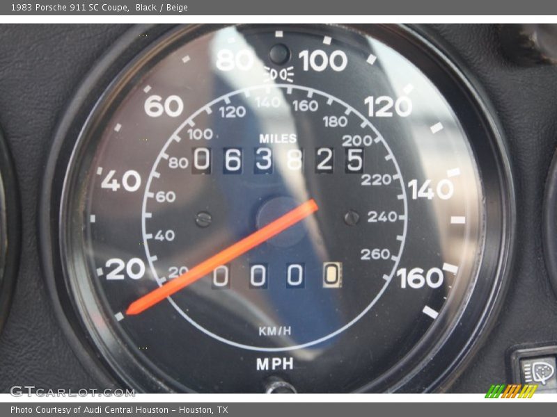 Black / Beige 1983 Porsche 911 SC Coupe