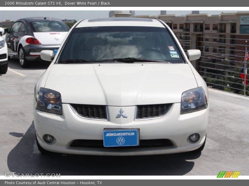 Dover White Pearl / Black 2006 Mitsubishi Galant GTS V6