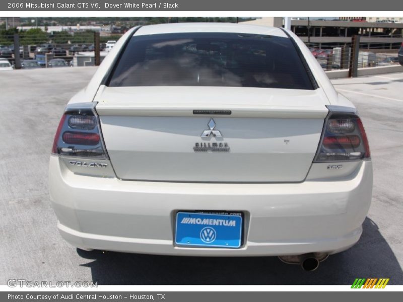 Dover White Pearl / Black 2006 Mitsubishi Galant GTS V6