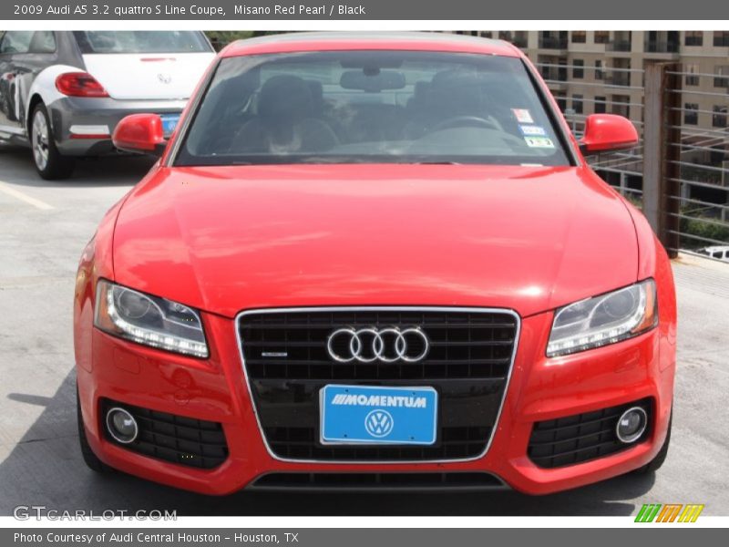 Misano Red Pearl / Black 2009 Audi A5 3.2 quattro S Line Coupe