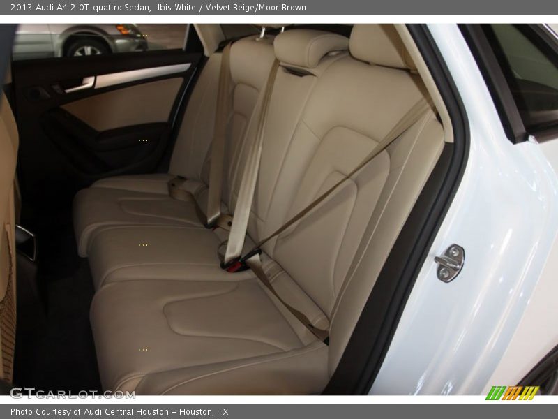 Ibis White / Velvet Beige/Moor Brown 2013 Audi A4 2.0T quattro Sedan