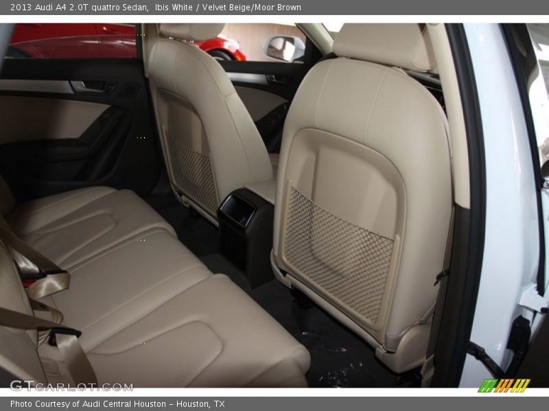 Ibis White / Velvet Beige/Moor Brown 2013 Audi A4 2.0T quattro Sedan