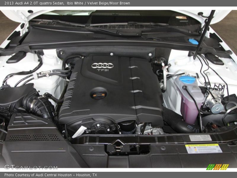  2013 A4 2.0T quattro Sedan Engine - 2.0 Liter FSI Turbocharged DOHC 16-Valve VVT 4 Cylinder